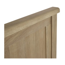 Julian Bowen Memphis Bed - Limed Oak - 135cm Double - thumbnail 6