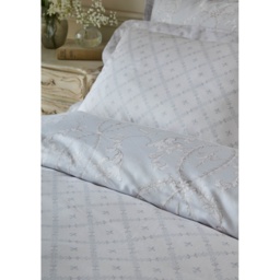 Historic Royal Palaces Tijou Duvet Set - Porcelain Blue - Double - thumbnail 3