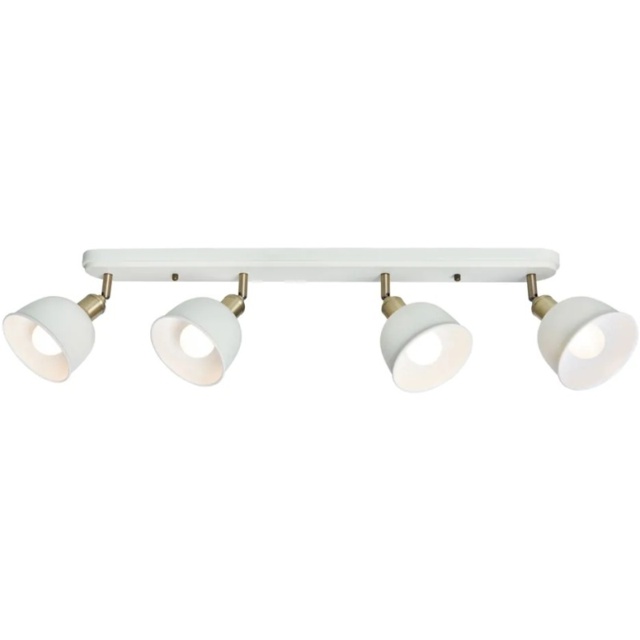 BHS Dale Galley 4 Light Diner Bar Light - Ivory - image 1