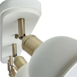 BHS Dale Galley 4 Light Diner Bar Light - Ivory - thumbnail 3