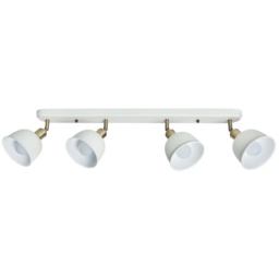 BHS Dale Galley 4 Light Diner Bar Light - Ivory - thumbnail 2