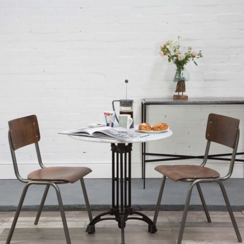 HND Bad Weissee Round Kitchen Table - 75cm Diameter - C3 - image 1