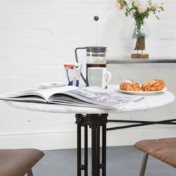 HND Bad Weissee Round Kitchen Table - 75cm Diameter - C3 - thumbnail 3