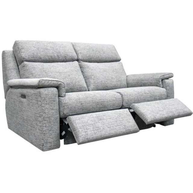 G Plan Ellis 3 Seater Recliner Sofa - Electric - Fabric Grade A - image 1