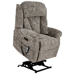 Celebrity Ashfield Cloud Zero Riser Recliner Chair - Petite - Aquaclean Fabric - Cloud Zero with Headrest - thumbnail 7