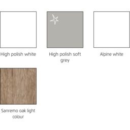 Stuttgart Soft Grey/Alpine White 181cm Wide Sliding Door Wardrobe - thumbnail 4
