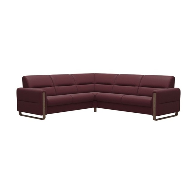 Stressless Fiona Fabric 5 Seater Corner Sofa 2 Seats 2 Seats - 2 x Steel Arms - image 1