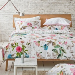 Designers Guild Japanese Magnolia Duvet Set - Fuchsia - Double - thumbnail 1