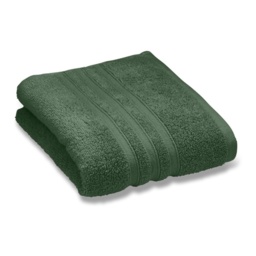 Catherine Lansfield Zero Twist Towels - Dark Green - Face Cloth - thumbnail 3