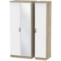 Cambourne Cam137 Triple Wardrobe With Mirror Door - Finish - thumbnail 6