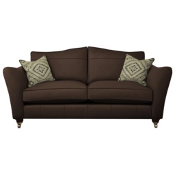 Parker Knoll Harriet Large 2 Seater Formal Back Leather Sofa - Leather Grade M - thumbnail 2