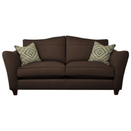 Parker Knoll Harriet Large 2 Seater Formal Back Leather Sofa - Leather Grade M - thumbnail 1