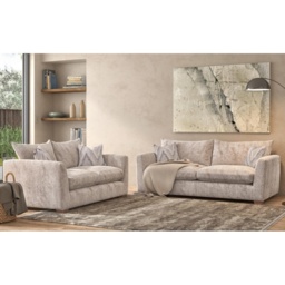 Freddie Fabric 2 Seater Sofa - Fabric Grade A - Fibre - thumbnail 2