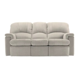 G Plan Chloe 3 Seater Recliner Sofa - Leather Grade H - Double Power - thumbnail 3