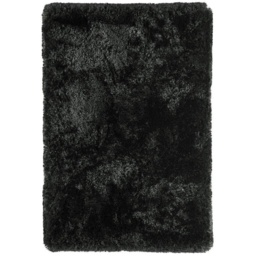 Asiatic Plush Luxury Shaggy Rug - Black - 200x300cm