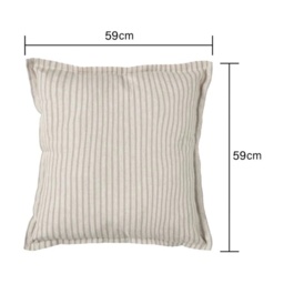 BHS Martha Cushion 59cm - Natural - thumbnail 2