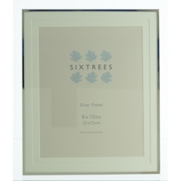 Sixtrees Park Lane Photo Frame - Silver Plated - 5x7 - thumbnail 4