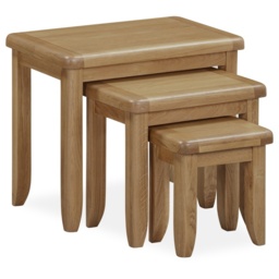 Juniper Nest Of Tables - Smoked Oak