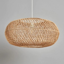 BHS Kyle Large Oval Rattan EasyFit Shade 60cm - Natural - thumbnail 2