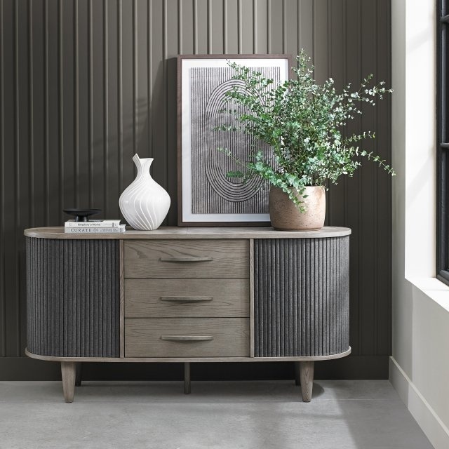 Markham Silver Grey Wide Sideboard - image 1