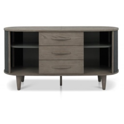 Markham Silver Grey Wide Sideboard - thumbnail 4