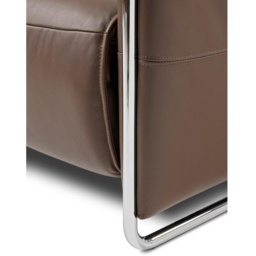 Stressless Emily 3 Seater Power Recliner Sofa With Steel Arms - Paloma Leather - thumbnail 6