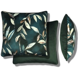 Style Furnishings Madrid Cushion 50cm - Emerald - thumbnail 2
