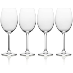 Creative Tops Mikasa Julie White Wine Glass Set of 4 470ml