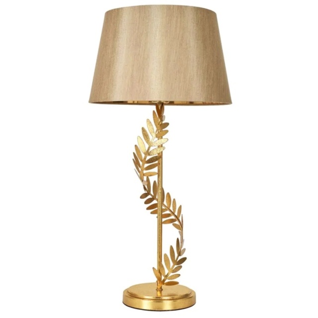 BHS Brookby Stem Table Lamp - Gold - image 1