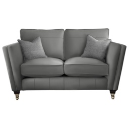 Parker Knoll Harlow 2 Seater Formal Back Leather Sofa - Standard Leather - thumbnail 2