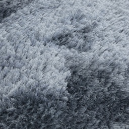 Asiatic Plush Luxury Shaggy Rug - Airforce Blue - 120cm x 170cm - thumbnail 5