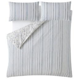 Laura Ashley Fennelton Duvet Cover Set - Cream/Blue - Double - thumbnail 5