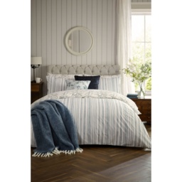 Laura Ashley Fennelton Duvet Cover Set - Cream/Blue - Double - thumbnail 4