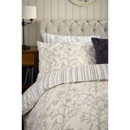 Laura Ashley Fennelton Duvet Cover Set - Cream/Blue - Double - thumbnail 2