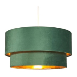 BHS Tia Light Shade 50cm - Green