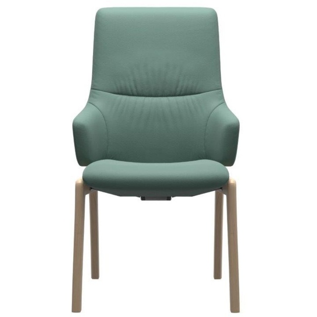 Stressless Mint High Back D100 Dining Chair With Arms - Fabric - image 1