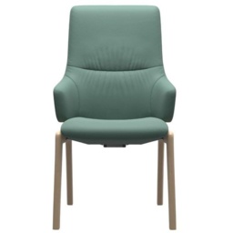 Stressless Mint High Back D100 Dining Chair With Arms - Fabric