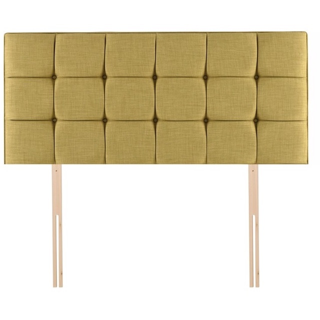 Hypnos Grace Headboard - 120cm Small Double - Shallow - Standard Fabric - image 1