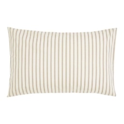 Helena Springfield Ticking Stripe Duvet Set - Graphite/Copper - King - thumbnail 3