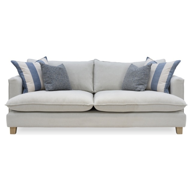 Vogue Williams Howth Extra Large Sofa - Linen Look - Foam - image 1