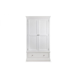 Julian Bowen Clermont 2 Door 1 Drawer Wardrobe - thumbnail 2