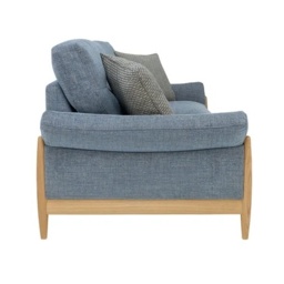 Ercol Clara Large Fabric Sofa - Fabric Grade U - thumbnail 4