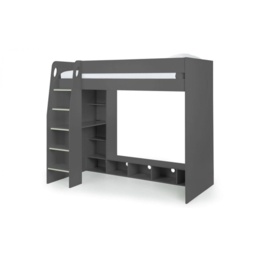 Julian Bowen Nebula Gaming Bed With Desk - Anthracite - thumbnail 2