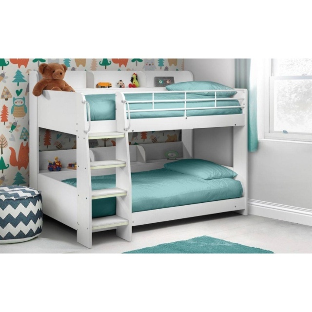 Julian Bowen Domino Bunk Bed - White - image 1