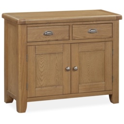 Juniper Narrow Sideboard - Smoked Oak - thumbnail 2