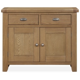 Juniper Narrow Sideboard - Smoked Oak - thumbnail 3