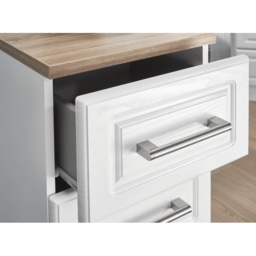 Kent Vanity Dressing Table - White Ash and Oak - thumbnail 3
