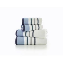 Deyongs Portland Stripe Supersoft Towel - Oceanic - Bath Sheet - thumbnail 2