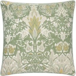 Morris and Co Snakeshead Feather Rich Cushion 55cm - Sunflower/Stone - thumbnail 2