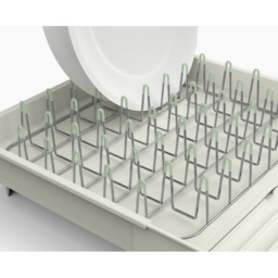 Joseph Joseph Extend Expandable Dish Rack - Light Stone/Sage - thumbnail 7